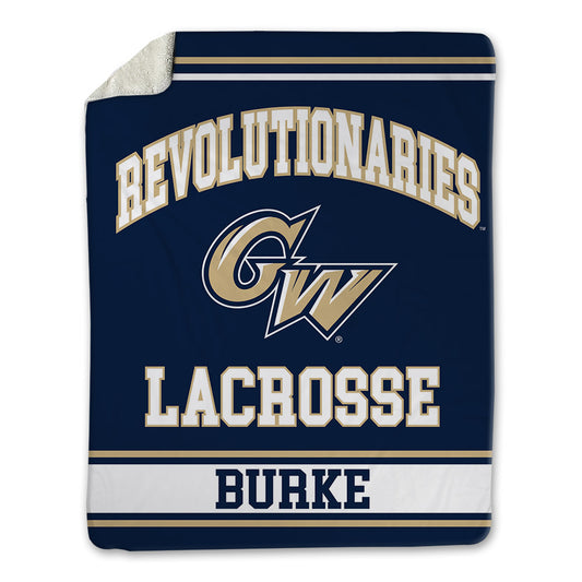 GWU - NCAA Women's Lacrosse : Gracie Burke - Blanket-0
