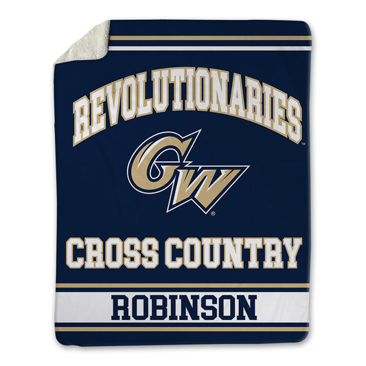 GWU - NCAA Women's Cross Country : Ashley Robinson - Blanket-0