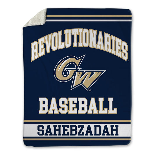 GWU - NCAA Baseball : Adham Sahebzadah - Blanket-0