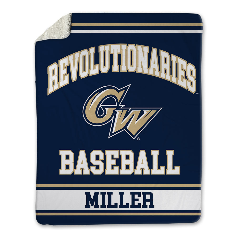 GWU - NCAA Baseball : Gavin Miller - Blanket-0