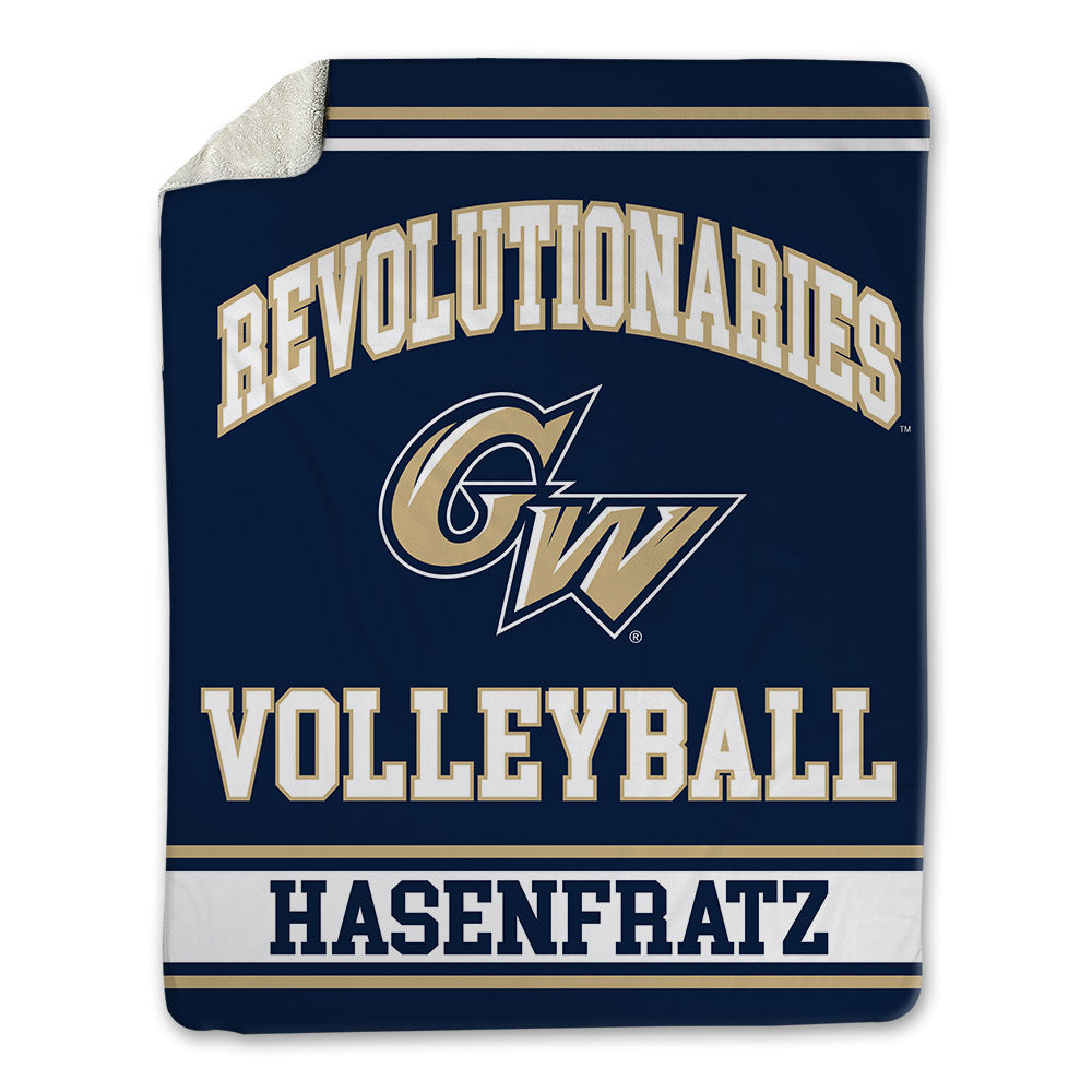 GWU - NCAA Women's Volleyball : Sydney Hasenfratz - Blanket-0