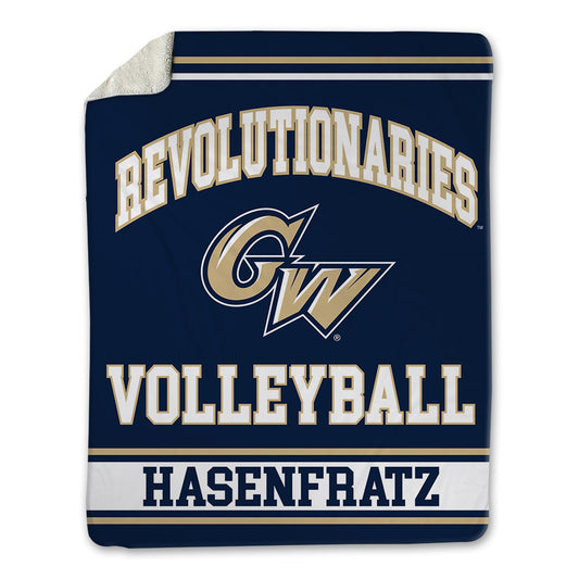 GWU - NCAA Women's Volleyball : Sydney Hasenfratz - Blanket-0