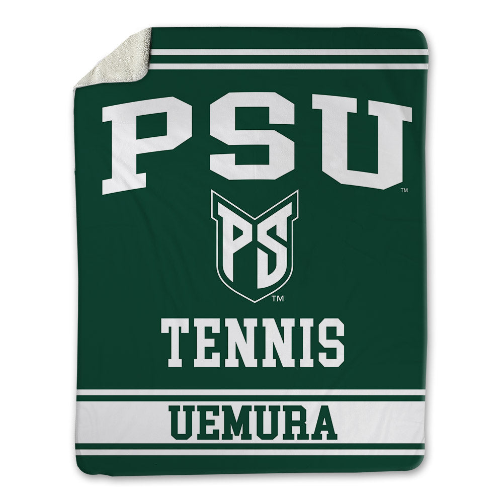 Portland State - NCAA Women's Tennis : Nene Uemura - Blanket-0