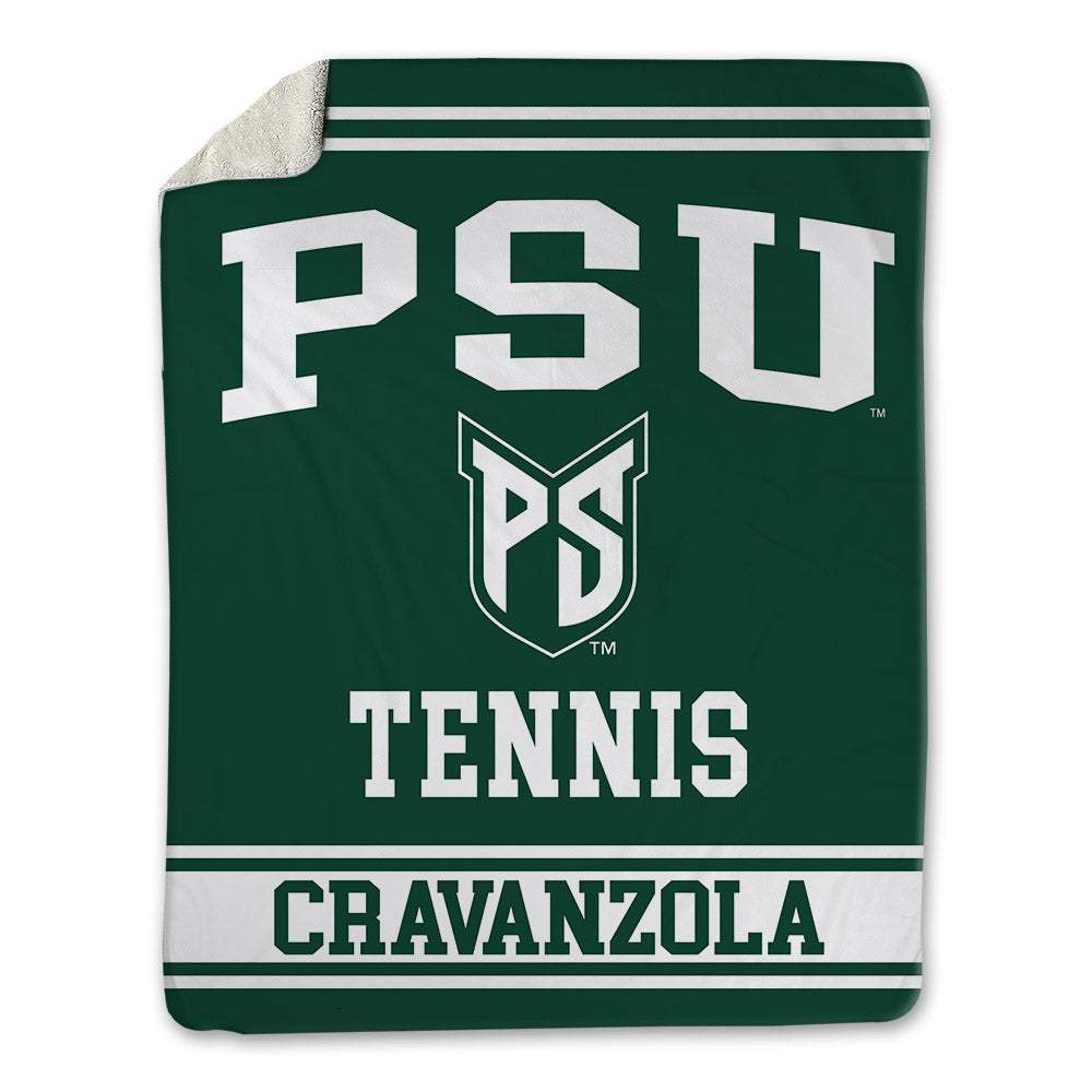 Portland State - NCAA Men's Tennis : Edoardo Cravanzola - Blanket-0
