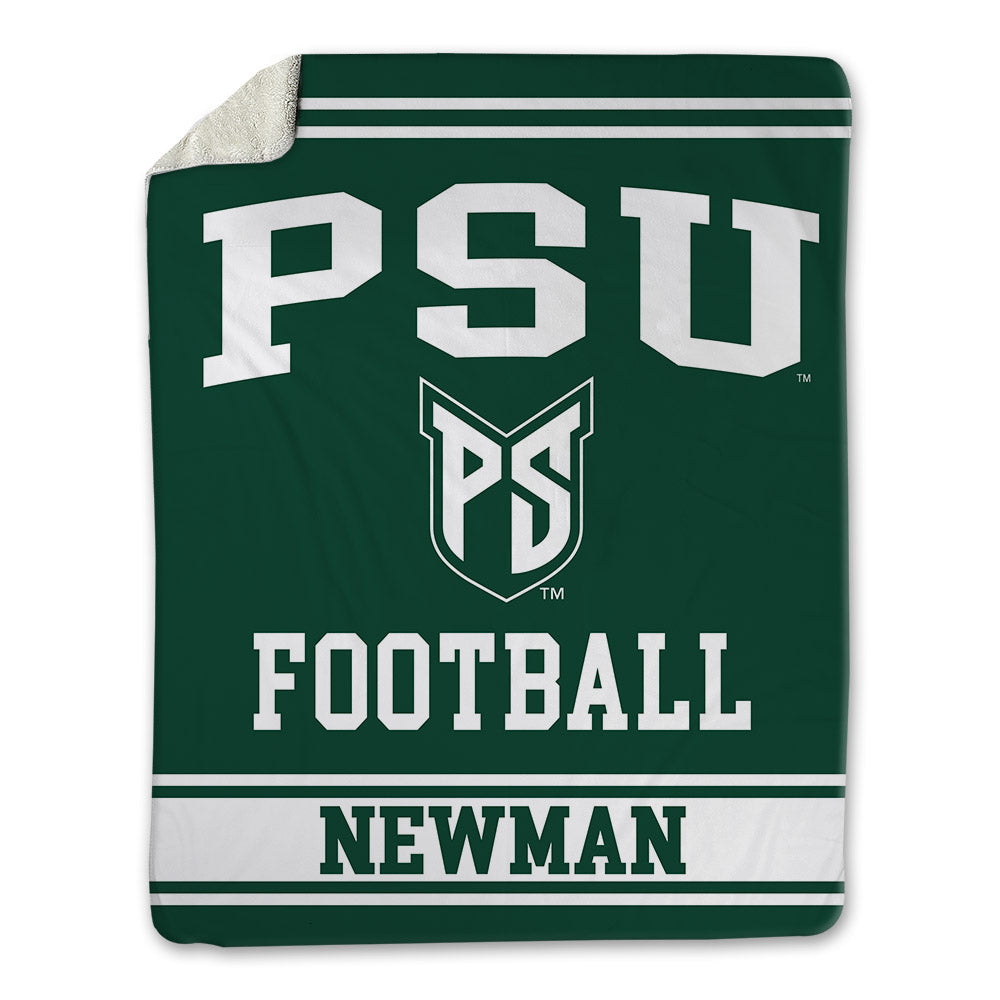 Portland State - NCAA Football : Cru Newman - Blanket-0