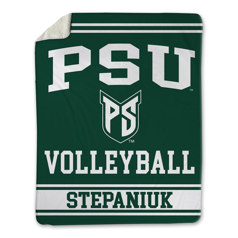 Portland State - NCAA Women's Volleyball : Paige Stepaniuk - Blanket-0