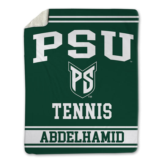 Portland State - NCAA Women's Tennis : Hana Abdelhamid - Blanket-0