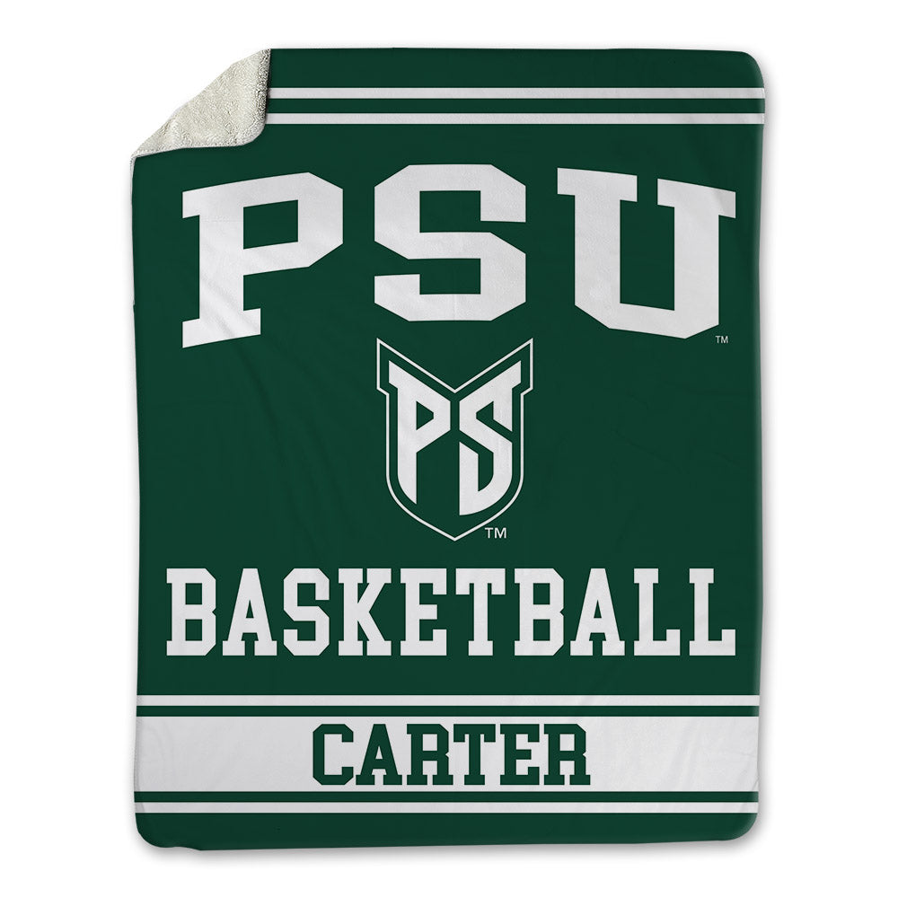 Portland State - NCAA Women's Basketball : Jamia Carter - Blanket-0
