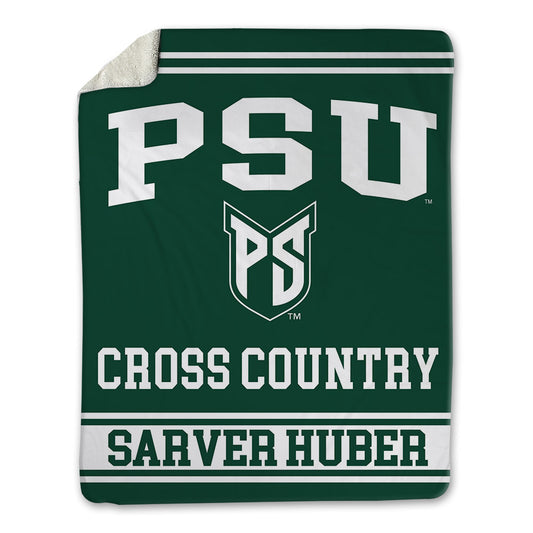 Portland State - NCAA Men's Cross Country : Mika Sarver Huber - Blanket-0