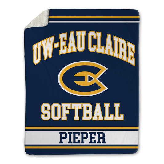 UW Eau Claire - NCAA Softball : Maddy Pieper - Blanket-0