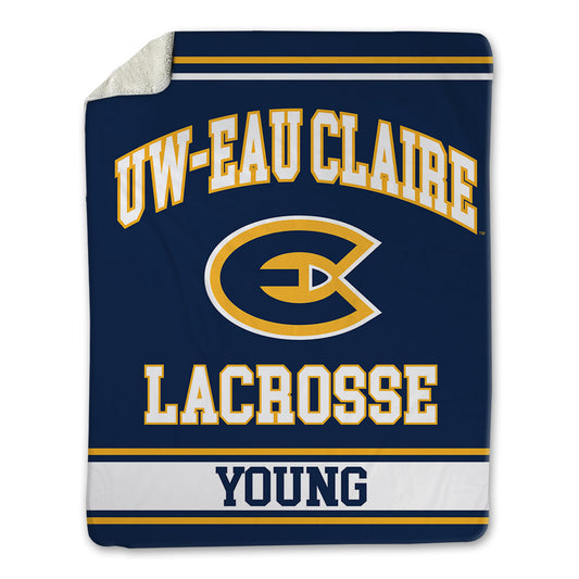 UW Eau Claire - NCAA Women's Lacrosse : Maddie Young - Blanket-0