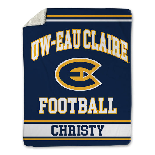 UW Eau Claire - NCAA Football : Keagan Christy - Blanket-0