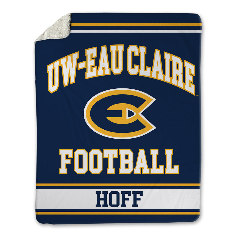 UW Eau Claire - NCAA Football : Matthew Hoff - Blanket-0