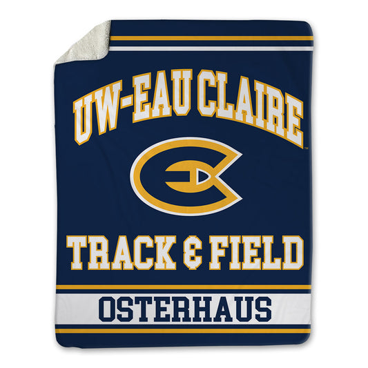 UW Eau Claire - NCAA Men's Track & Field : Braxton Osterhaus - Blanket-0