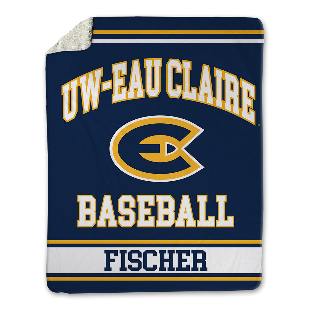UW Eau Claire - NCAA Baseball : Evan Fischer - Blanket-0
