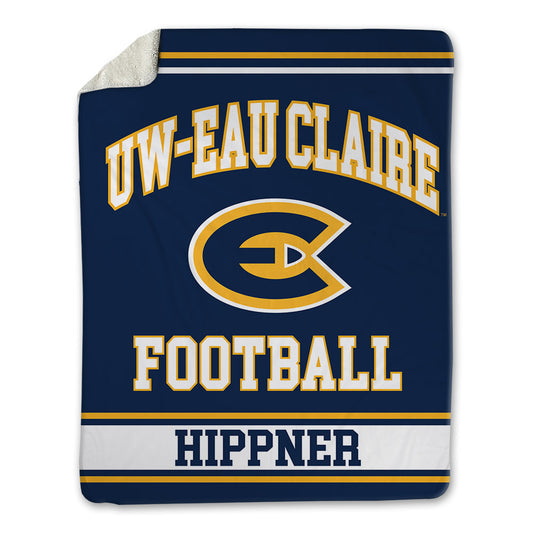UW Eau Claire - NCAA Football : Kevin Hippner - Blanket-0