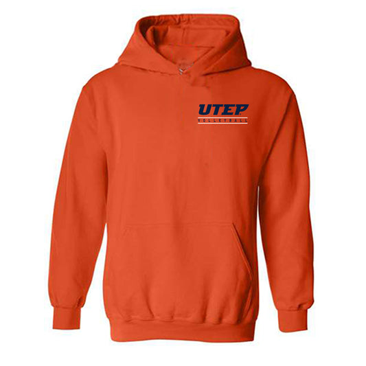 UTEP - NCAA Women's Volleyball : - CUSA Champions Roster Shirt Hooded Sweatshirt-0