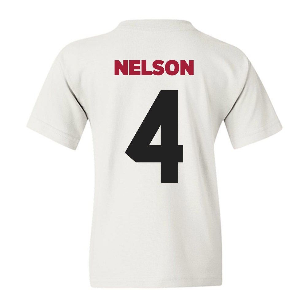 Alabama - NCAA Men's Basketball : Grant Nelson - Graphic Tee Youth T-Shirt-1