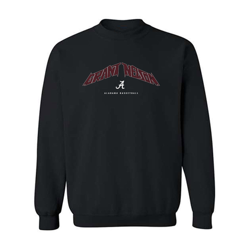 Alabama - NCAA Men's Basketball : Grant Nelson - Crewneck Sweatshirt-0