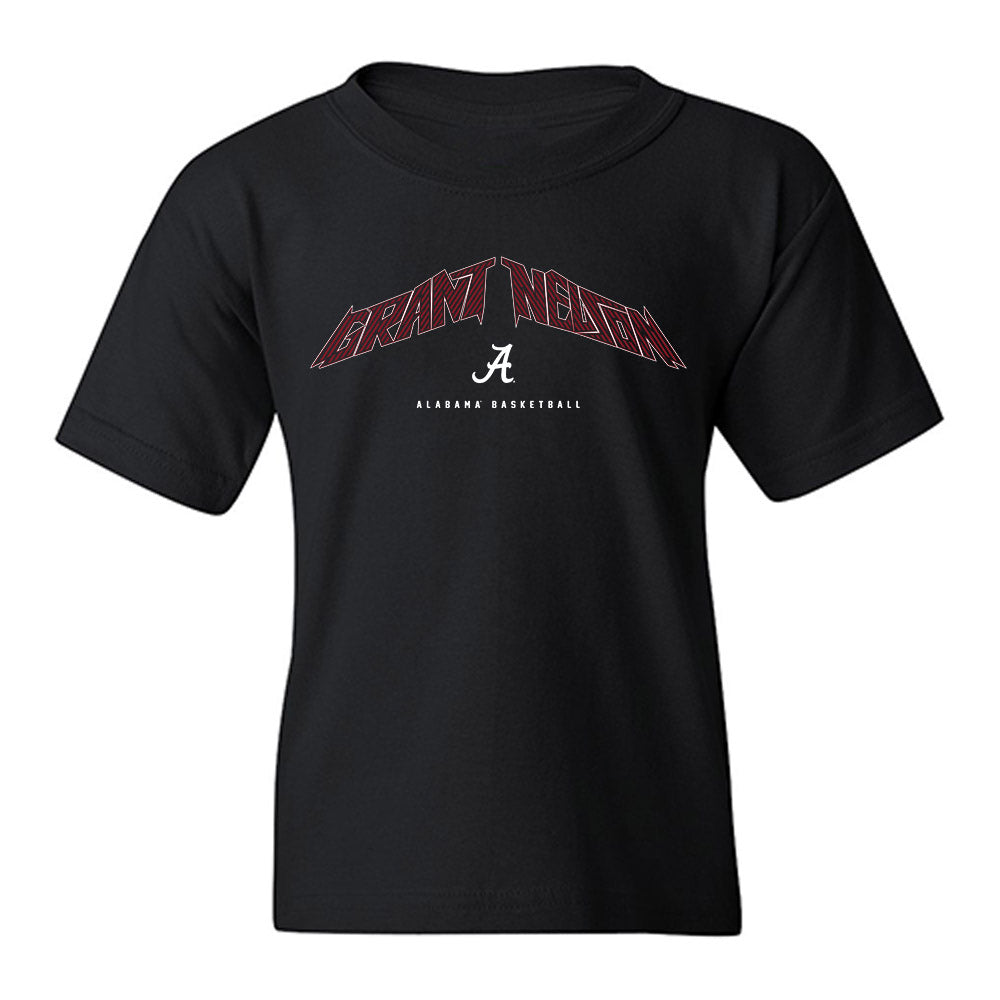 Alabama - NCAA Men's Basketball : Grant Nelson - Youth T-Shirt-0