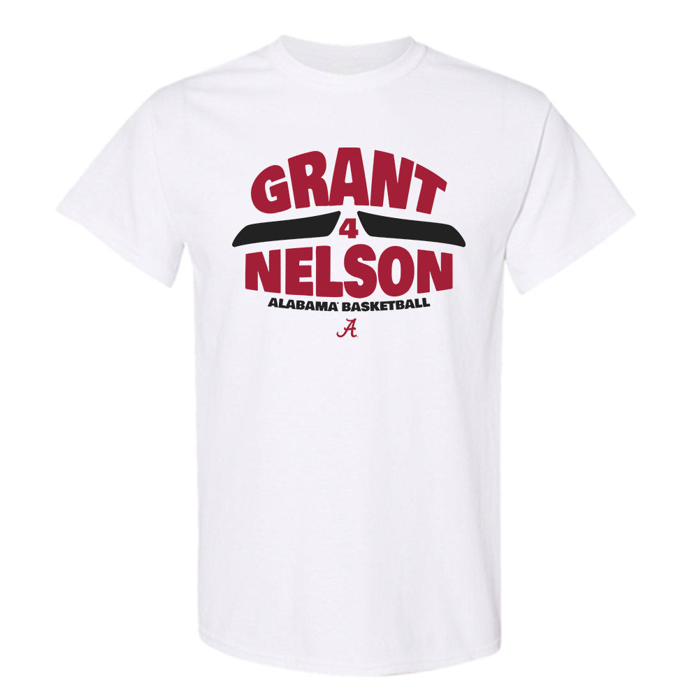 Alabama - NCAA Men's Basketball : Grant Nelson - T-Shirt-0