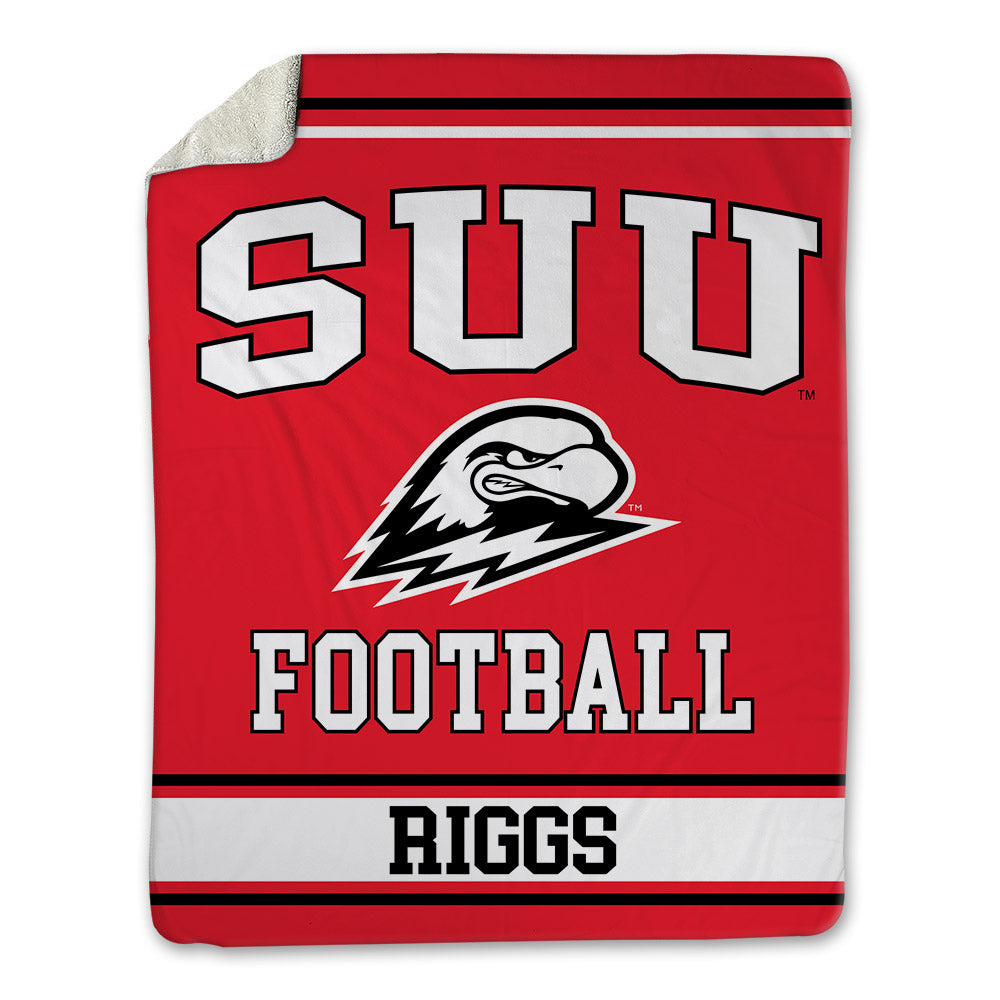 Southern Utah - NCAA Football : Brady Riggs - Blanket-0