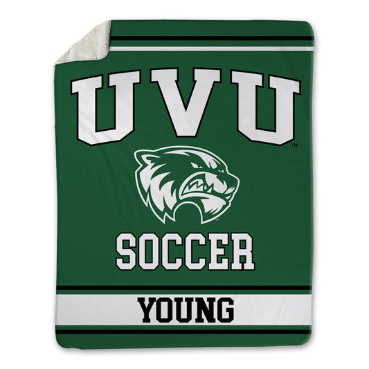 Utah Valley - NCAA Women's Soccer : elle young - Blanket-0