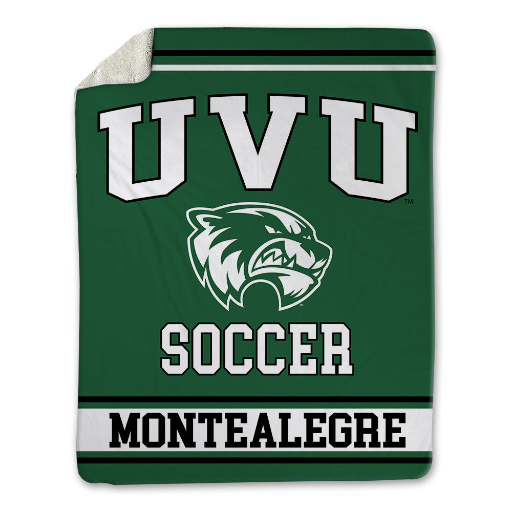Utah Valley - NCAA Men's Soccer : Jose Luis Martin Montealegre - Blanket-0