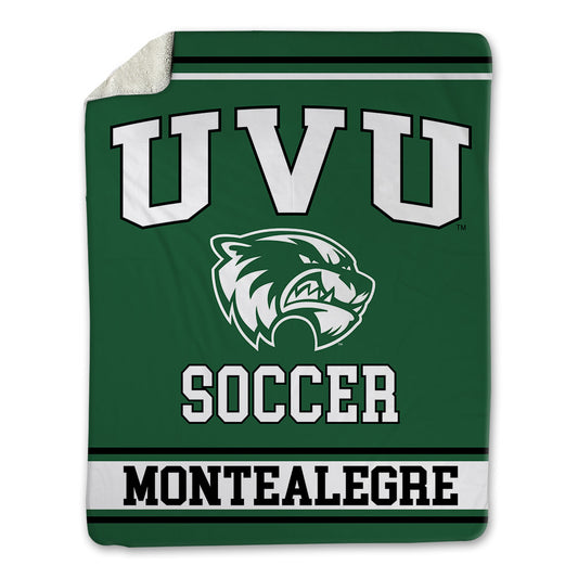 Utah Valley - NCAA Men's Soccer : Jose Luis Martin Montealegre - Blanket-0