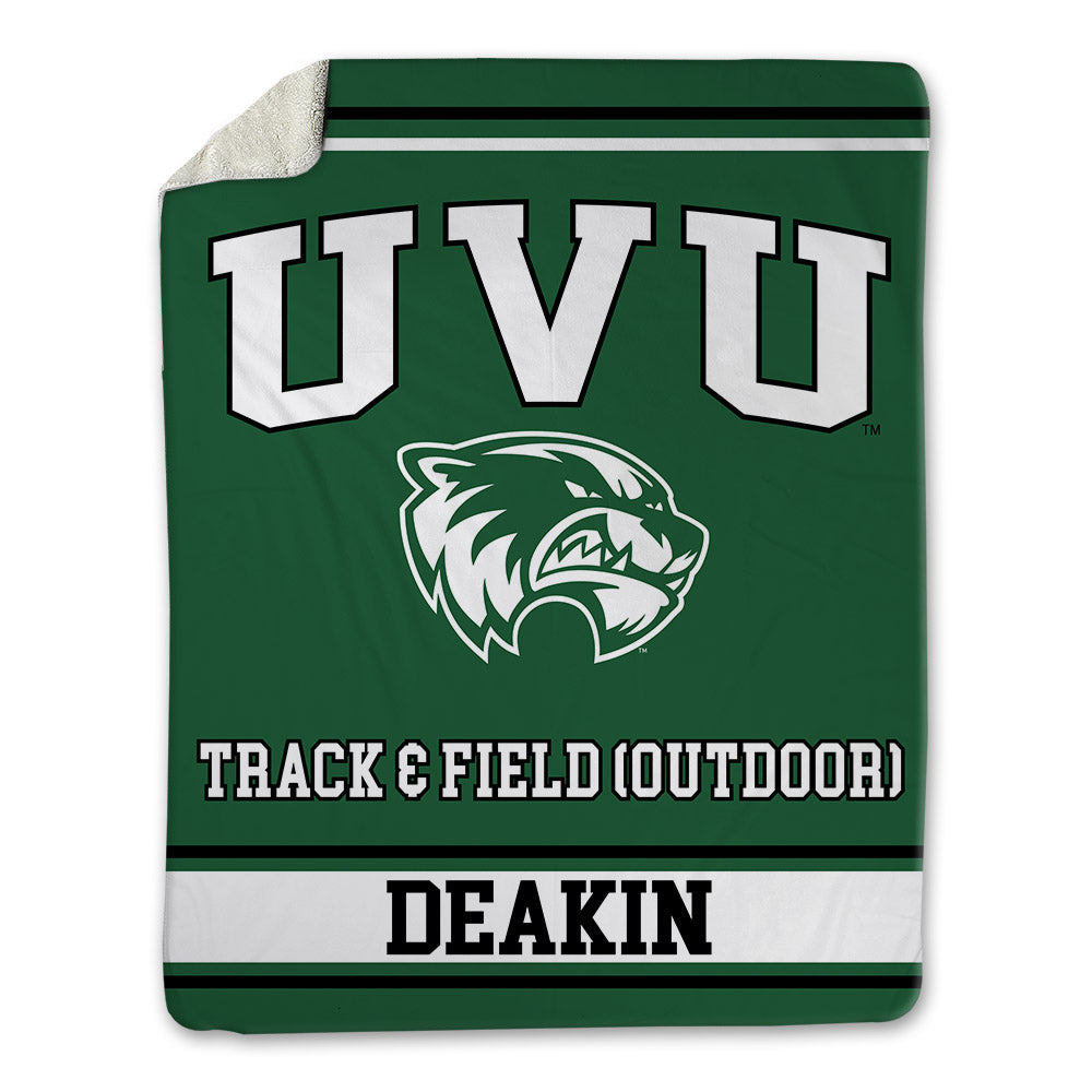 Utah Valley - NCAA Women's Track & Field : Karsten Deakin - Blanket-0