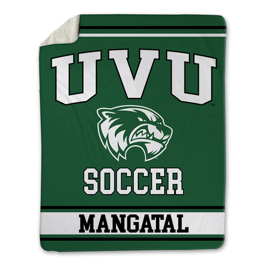 Utah Valley - NCAA Men's Soccer : Jordan Mangatal - Blanket-0