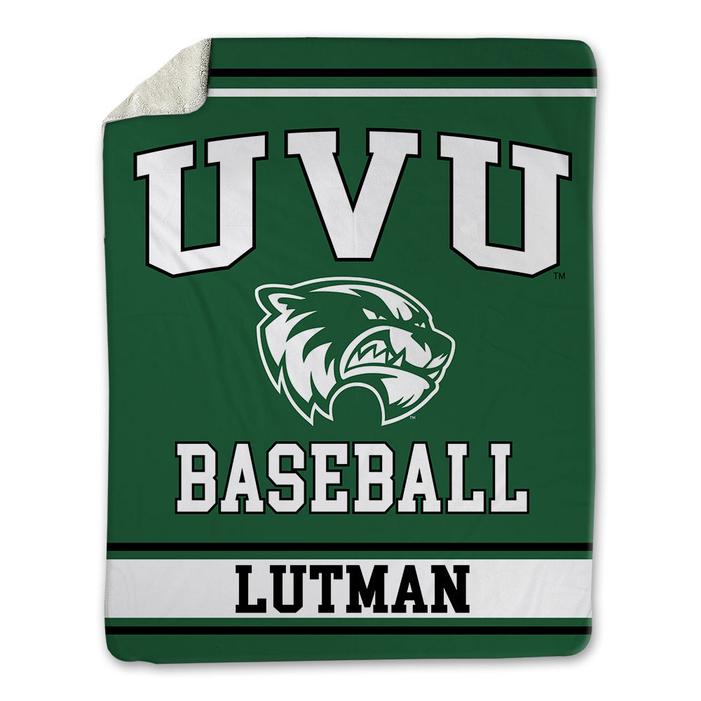 Utah Valley - NCAA Baseball : Hunter Lutman - Blanket-0