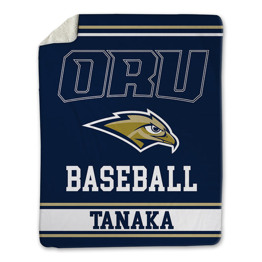 Oral Roberts - NCAA Baseball : Makani Tanaka - Blanket-0