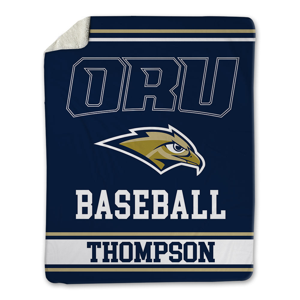 Oral Roberts - NCAA Baseball : Samuel Thompson - Blanket-0