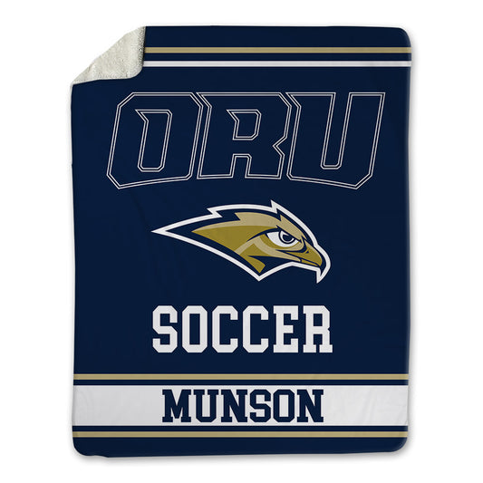 Oral Roberts - NCAA Women's Soccer : Kylee Munson - Blanket-0