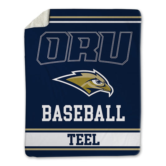 Oral Roberts - NCAA Baseball : Easton Teel - Blanket-0