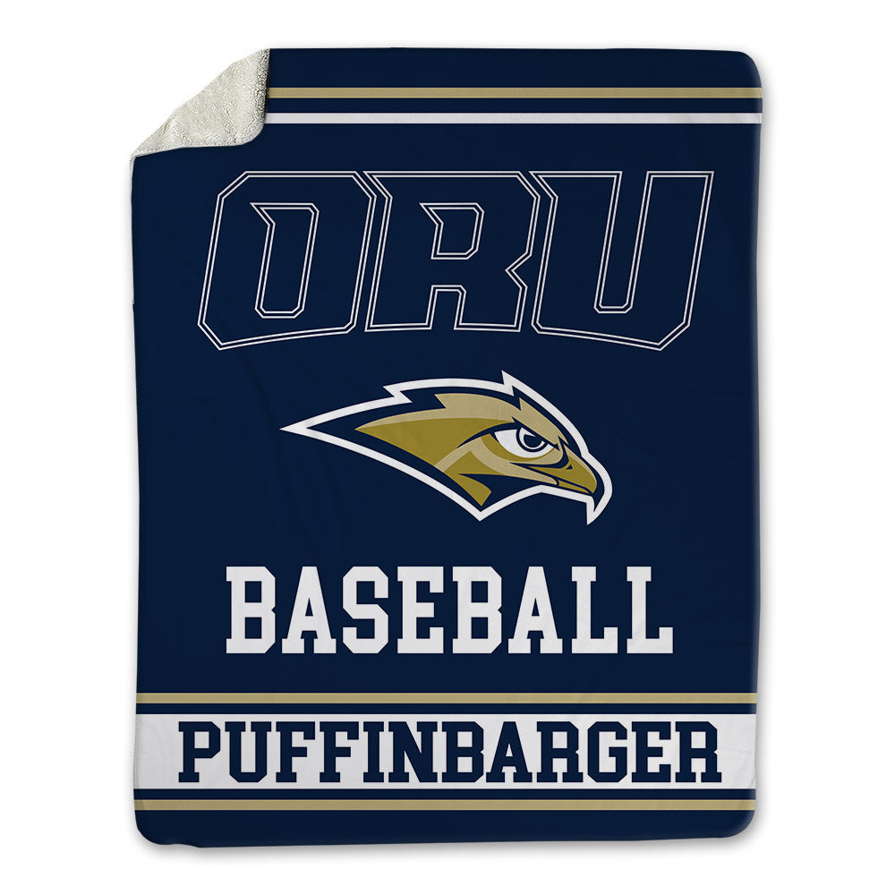 Oral Roberts - NCAA Baseball : Luke Puffinbarger - Blanket-0