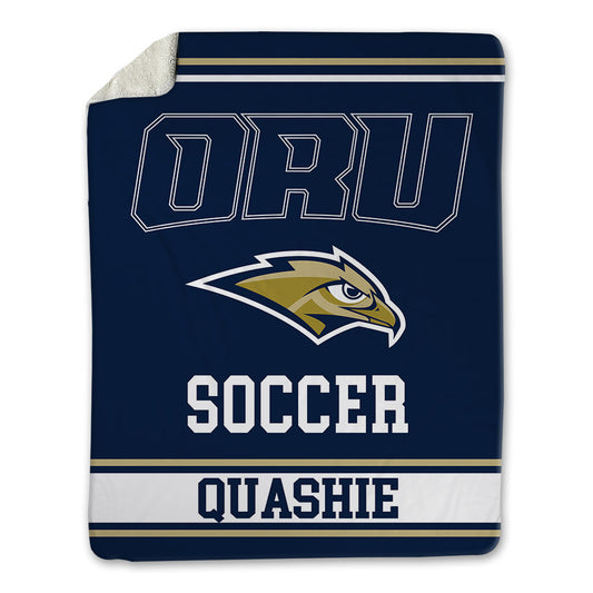 Oral Roberts - NCAA Men's Soccer : Joel Quashie - Blanket-0