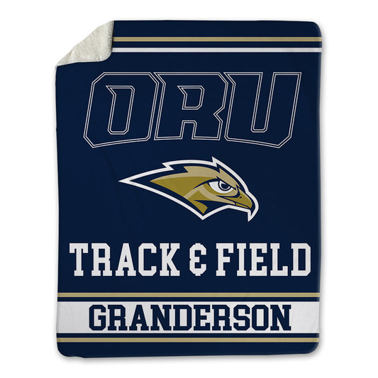 Oral Roberts - NCAA Women's Track & Field : Olivia Granderson - Blanket-0