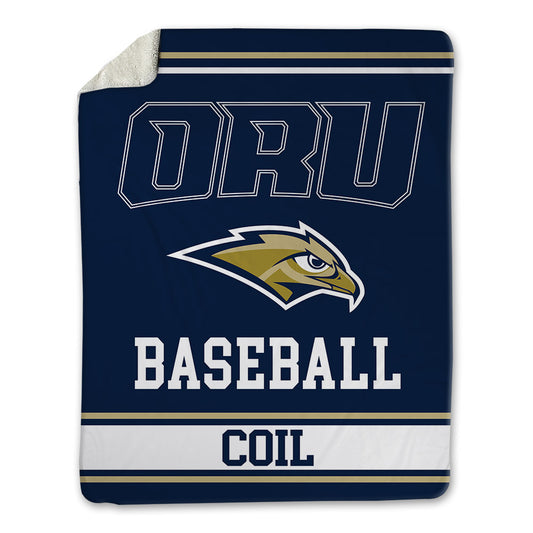 Oral Roberts - NCAA Baseball : Owen Coil - Blanket-0