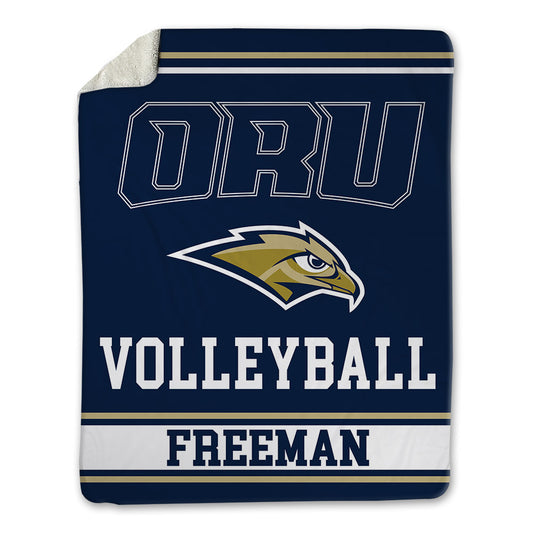 Oral Roberts - NCAA Women's Volleyball : Trinity Freeman - Blanket-0