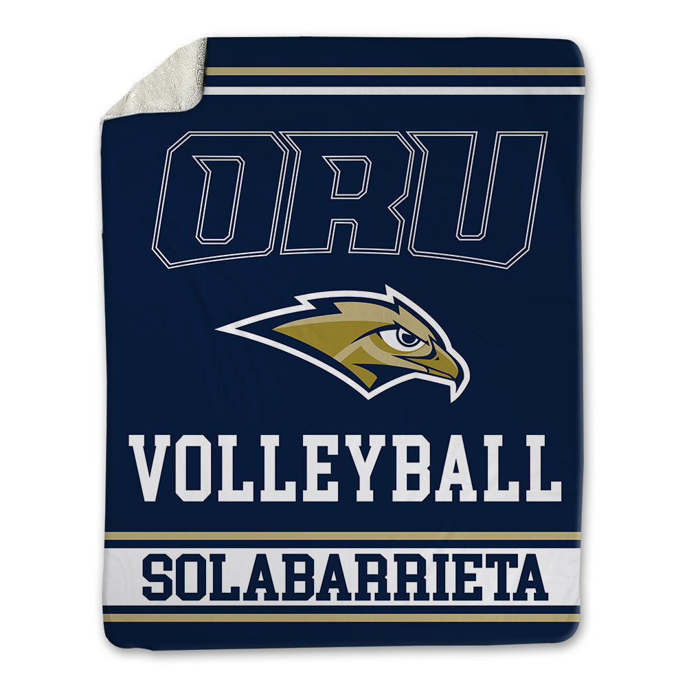 Oral Roberts - NCAA Women's Volleyball : Maite Solabarrieta - Blanket-0