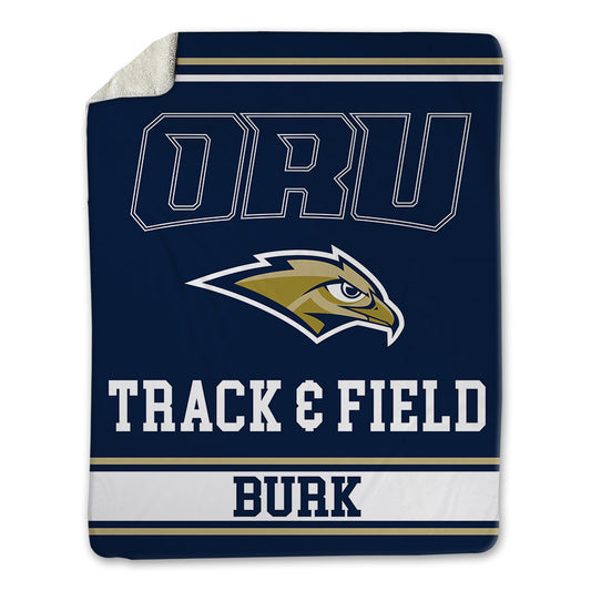 Oral Roberts - NCAA Men's Track & Field : Elijah Burk - Blanket-0