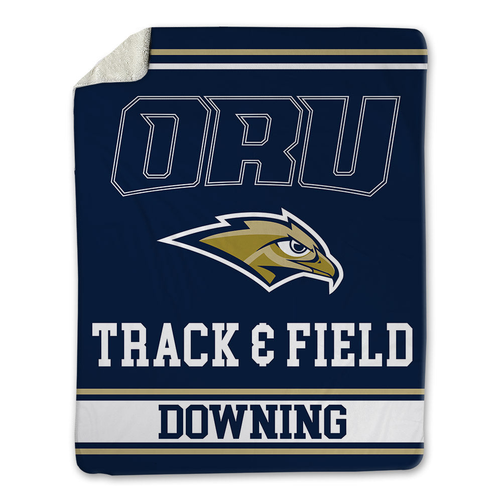 Oral Roberts - NCAA Women's Track & Field : Destiny Downing - Blanket-0