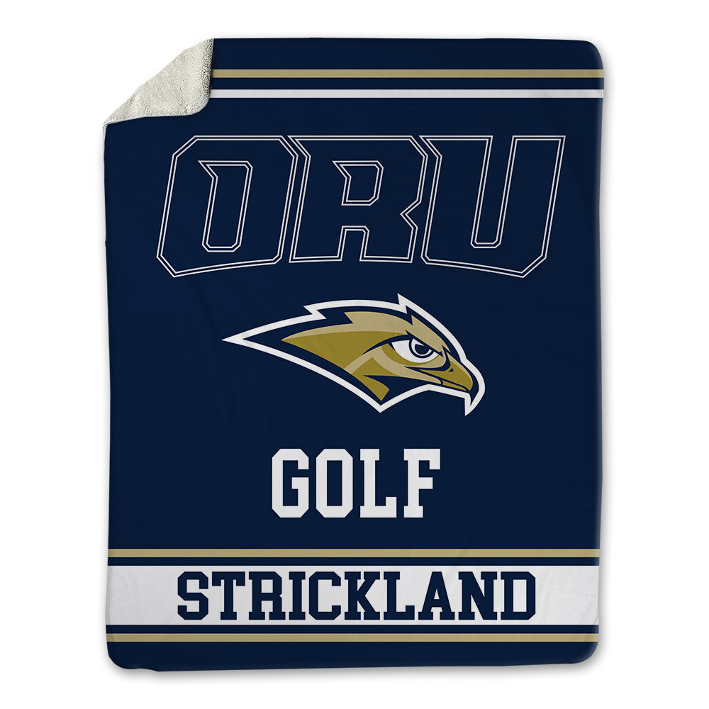 Oral Roberts - NCAA Women's Golf : Kate Strickland - Blanket-0