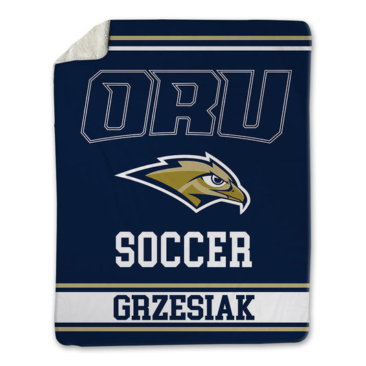 Oral Roberts - NCAA Men's Soccer : Jakub Grzesiak - Blanket-0