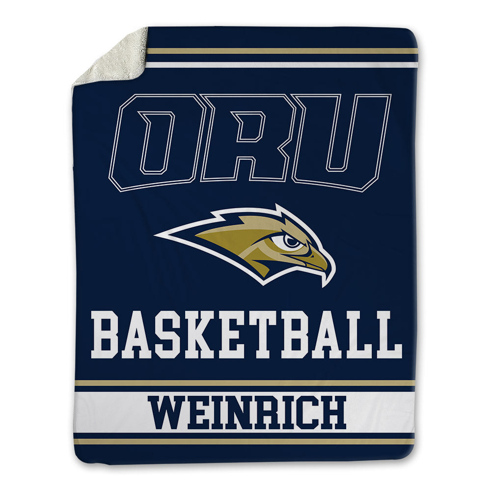 Oral Roberts - NCAA Women's Basketball : Meghan Weinrich - Blanket-0