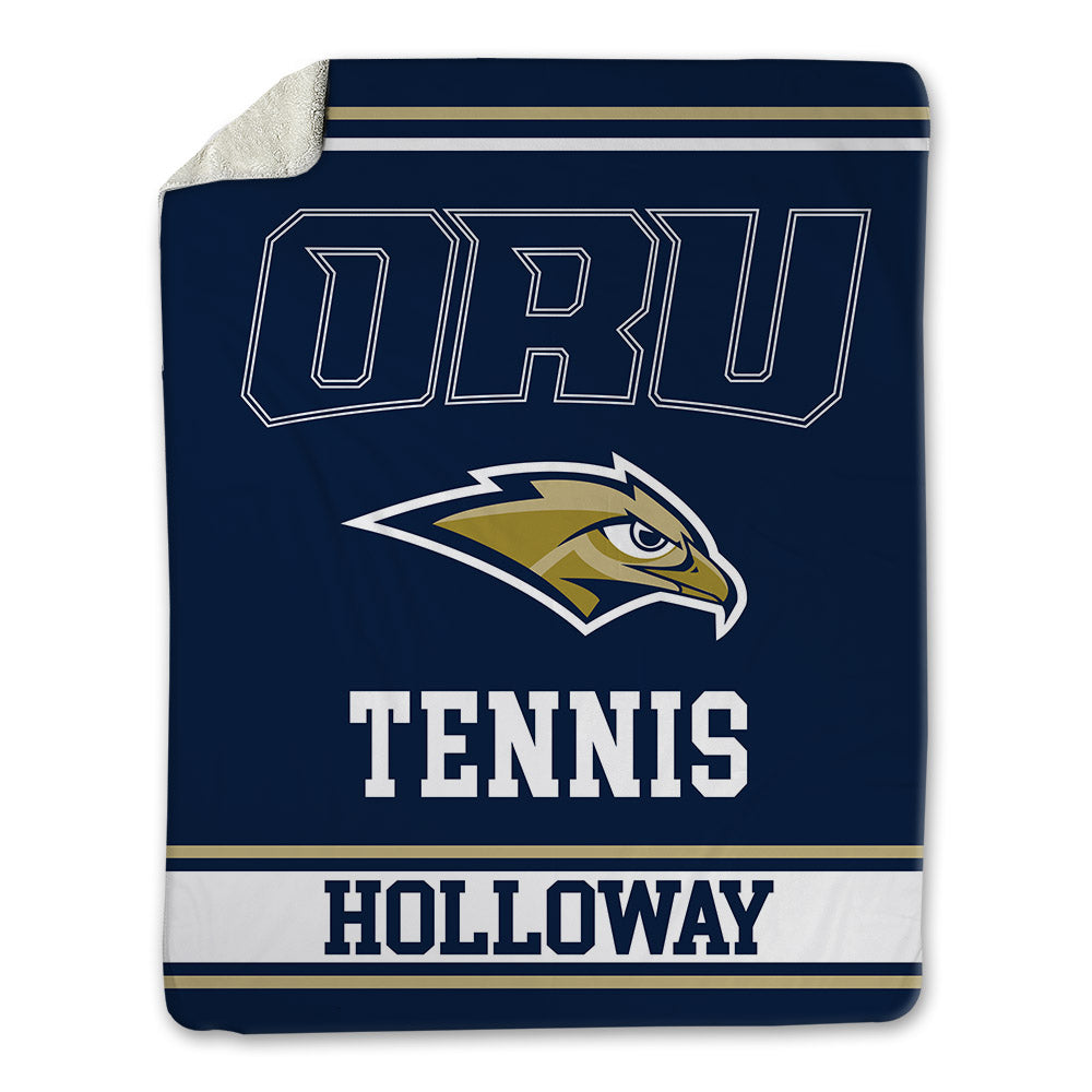 Oral Roberts - NCAA Men's Tennis : Ryan Holloway - Blanket-0