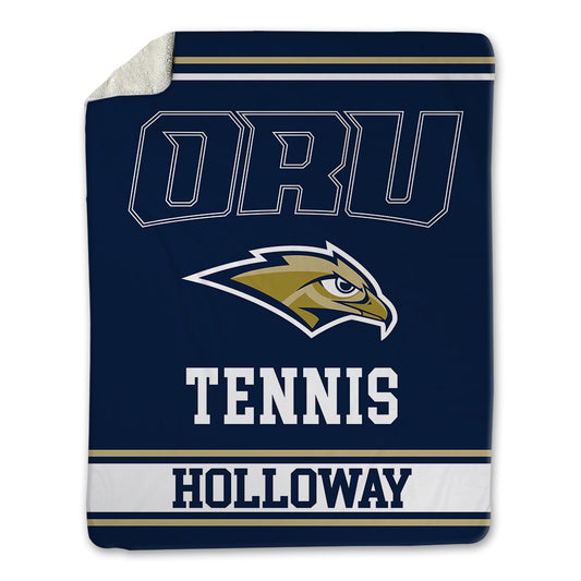 Oral Roberts - NCAA Men's Tennis : Ryan Holloway - Blanket-0
