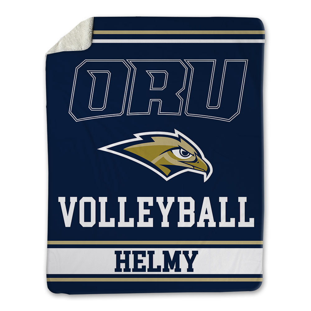 Oral Roberts - NCAA Women's Volleyball : Farah Helmy - Blanket-0